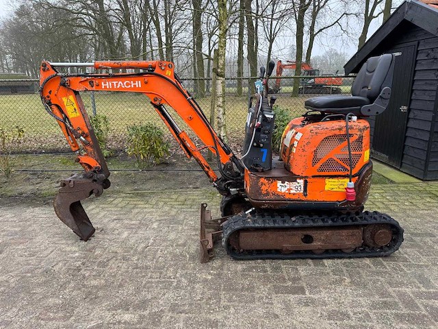 2009 hitachi zx10u minigraafmachine - afbeelding 16 van  17