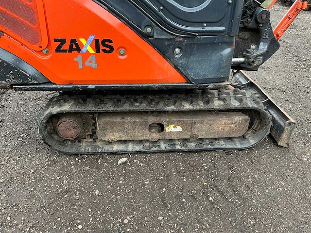 2009 hitachi zx14-3 clr minigraafmachine - afbeelding 2 van  33