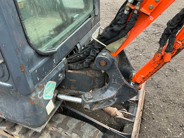 2009 hitachi zx14-3 clr minigraafmachine - afbeelding 12 van  33