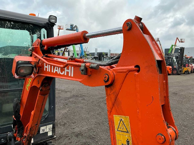 2009 hitachi zx14-3 clr minigraafmachine - afbeelding 11 van  39