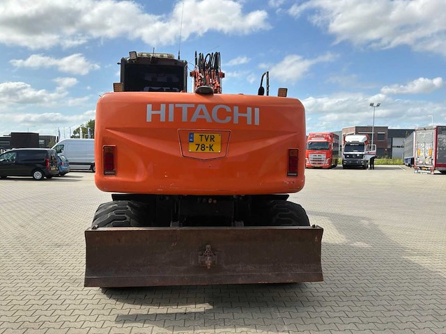 2009 hitachi zx140w-3 banden graafmachine - afbeelding 2 van  34