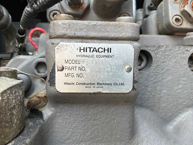 2009 hitachi zx140w-3 banden graafmachine - afbeelding 21 van  34