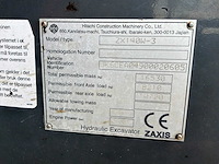 2009 hitachi zx140w-3 banden graafmachine - afbeelding 28 van  34