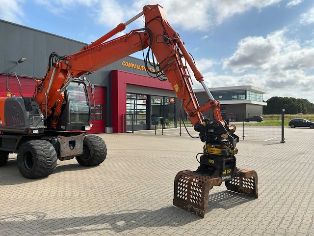 2009 hitachi zx140w-3 banden graafmachine - afbeelding 30 van  34