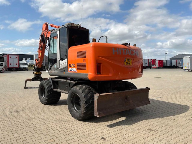 2009 hitachi zx140w-3 banden graafmachine - afbeelding 34 van  34