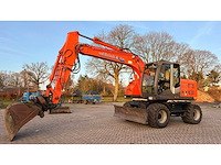 2009 hitachi zx140w-3 banden graafmachine
