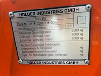 2009 holder c2.42 werktuigdrager kniktractor - afbeelding 14 van  26