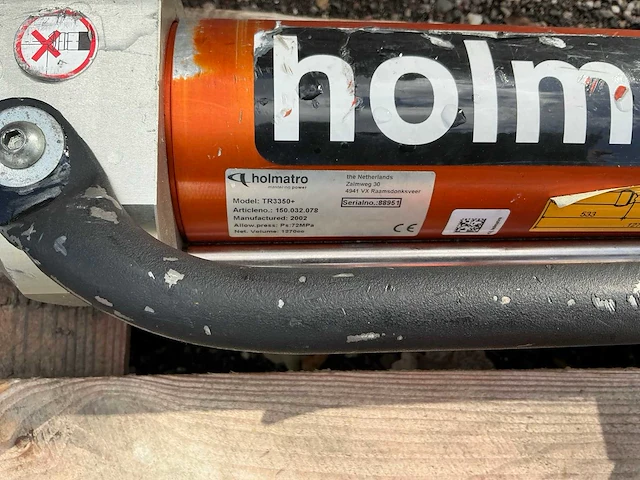 2009 holmatro dpu 31 pc bevrijdingunit hydraulische pers - afbeelding 3 van  21