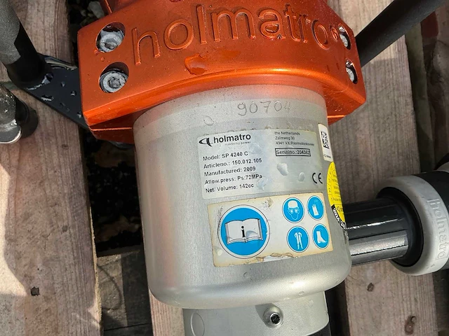 2009 holmatro dpu 31 pc bevrijdingunit hydraulische pers - afbeelding 6 van  21