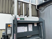 2009 hsm v-press 860 plus afvalpers / kartonpers verticale balenpers - afbeelding 8 van  22