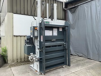2009 hsm v-press 860 plus afvalpers / kartonpers verticale balenpers