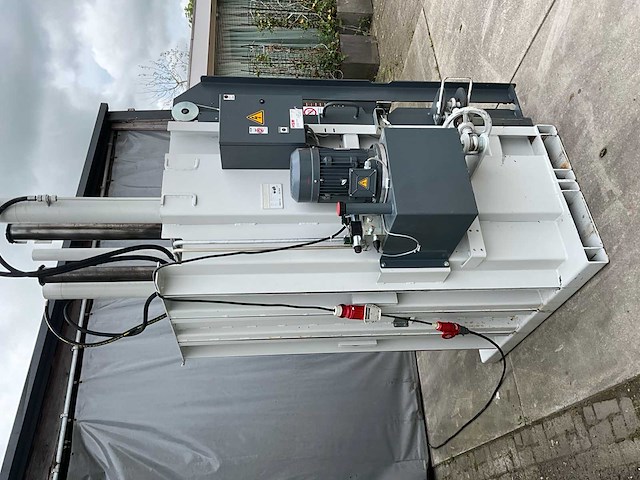 2009 hsm v-press 860 plus afvalpers / kartonpers verticale balenpers - afbeelding 18 van  22