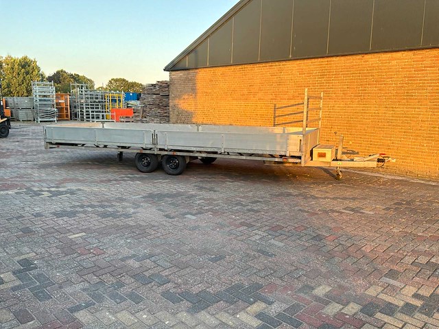 2009 hulco m1 plateauwagen 611x203cm 3000kg - afbeelding 2 van  11