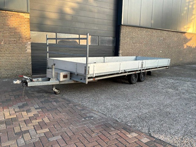 2009 hulco m1 plateauwagen 611x203cm 3000kg - afbeelding 1 van  11