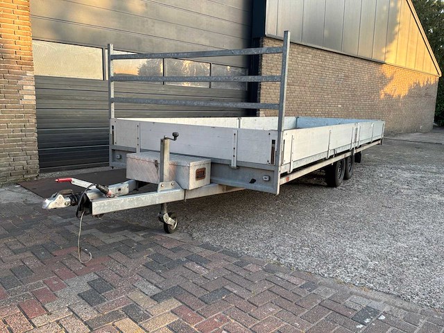 2009 hulco m1 plateauwagen 611x203cm 3000kg - afbeelding 4 van  11