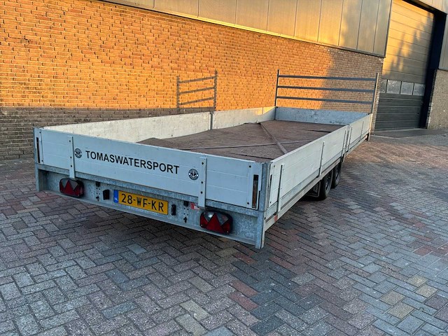 2009 hulco m1 plateauwagen 611x203cm 3000kg - afbeelding 10 van  11