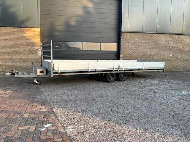 2009 hulco m1 plateauwagen 611x203cm 3000kg - afbeelding 6 van  11