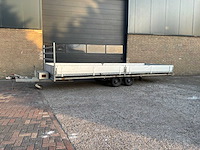 2009 hulco m1 plateauwagen 611x203cm 3000kg - afbeelding 6 van  11