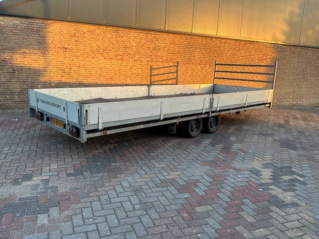 2009 hulco m1 plateauwagen 611x203cm 3000kg - afbeelding 9 van  11