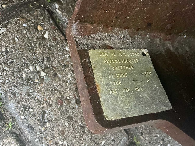 2009 hydraulische kantel graafbak cw10 - afbeelding 8 van  8