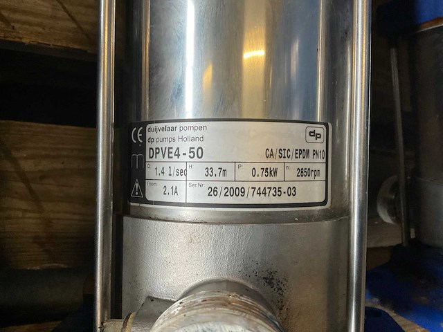 2009 hydro-unit dkvo 730 drukverhogingsinstallatie - afbeelding 3 van  6