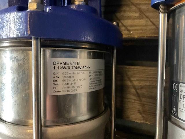 2009 hydro-unit dkvo 730 drukverhogingsinstallatie - afbeelding 4 van  6