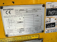 2009 hyundai 30 bh-7 vorkheftruck - afbeelding 13 van  20
