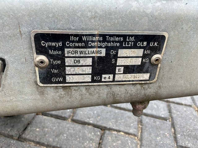 2009 ifor williams trailers bv-ta aanhangwagen - afbeelding 7 van  16