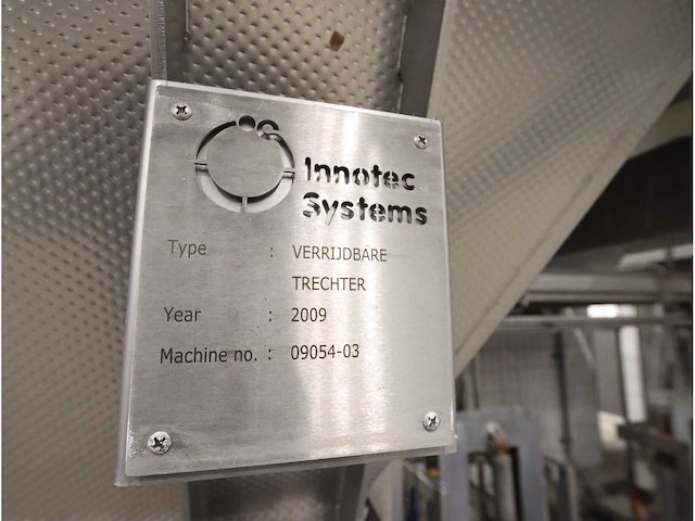 2009 innotec rvs verrijdbare invoertrechter (5x) - afbeelding 6 van  11