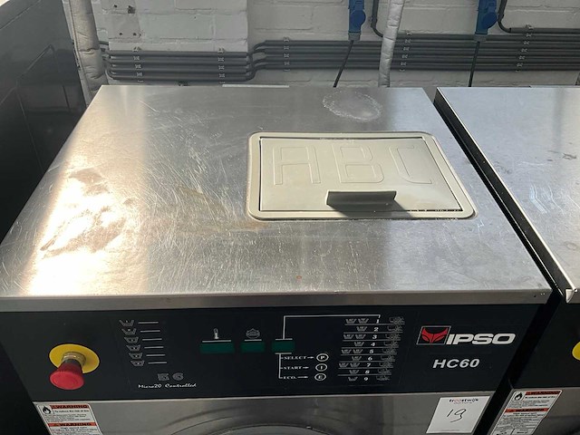 2009 ipso hc60 industriële wasmachine - afbeelding 4 van  4