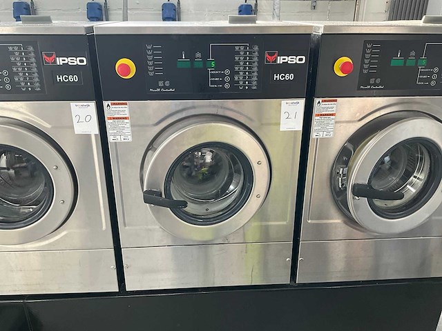 2009 ipso hc60 industriële wasmachine - afbeelding 1 van  2
