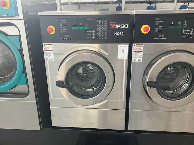 2009 ipso hc60 industriële wasmachine - afbeelding 1 van  5