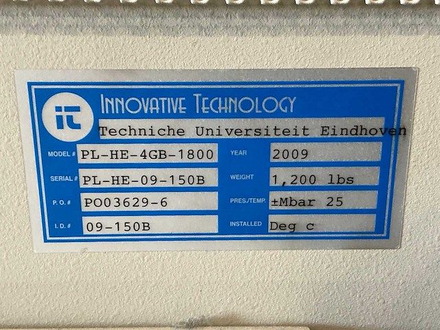 2009 it pl-he-4gb-1800 argon modulair werkstation - afbeelding 4 van  12