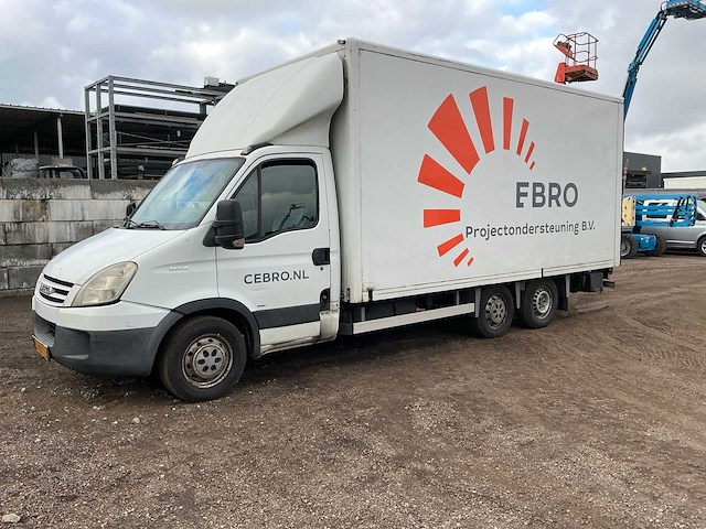 2009 iveco daily 35s18 met veldhuizen hs30-1 bakwagen bedrijfswagen - afbeelding 1 van  33