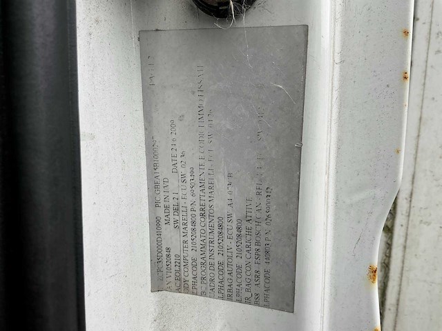 2009 iveco daily 35s18 met veldhuizen hs30-1 bakwagen bedrijfswagen - afbeelding 29 van  33