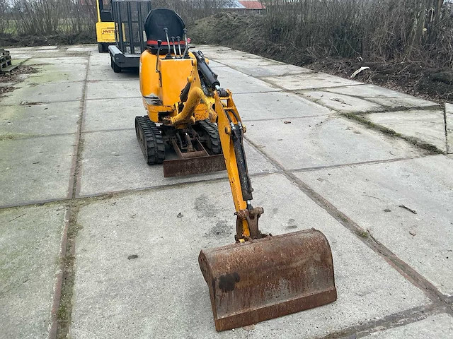 2009 jcb micro 8008 minigraafmachine - afbeelding 13 van  18