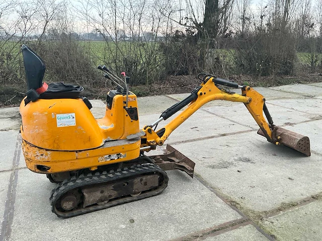 2009 jcb micro 8008 minigraafmachine - afbeelding 4 van  18