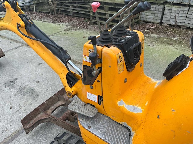 2009 jcb micro 8008 minigraafmachine - afbeelding 15 van  18