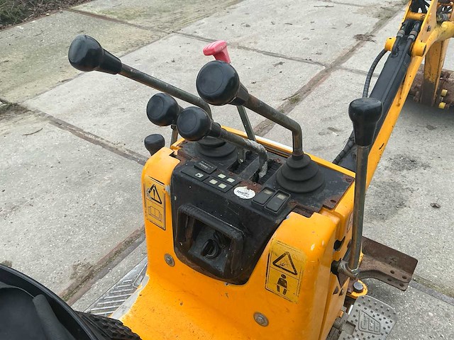 2009 jcb micro 8008 minigraafmachine - afbeelding 7 van  18