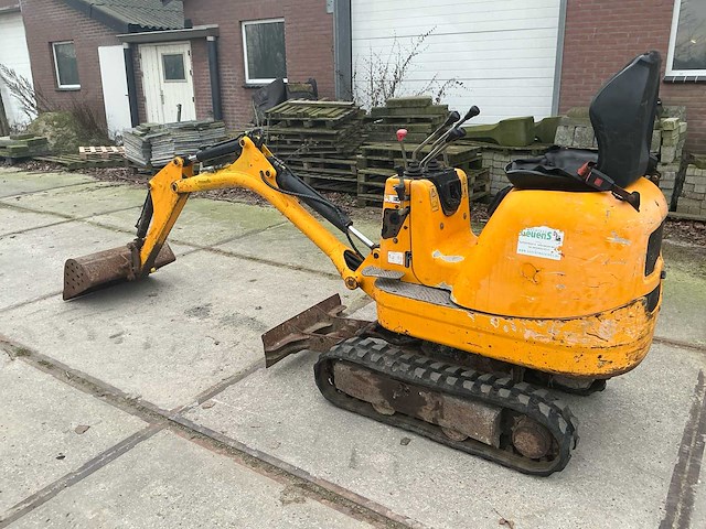 2009 jcb micro 8008 minigraafmachine - afbeelding 11 van  18