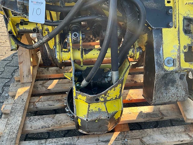 2009 john deere h414 harvester kop - afbeelding 6 van  15