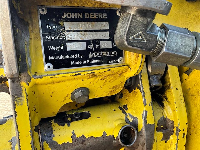 2009 john deere h414 harvester kop - afbeelding 13 van  15