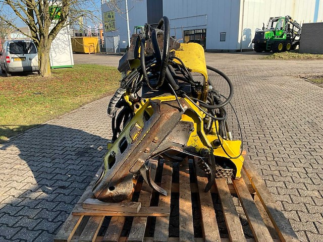 2009 john deere h414 harvester kop - afbeelding 14 van  15