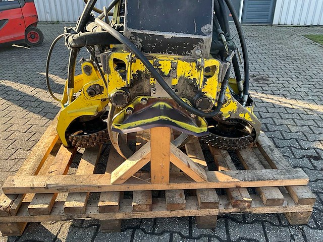 2009 john deere h414 harvester kop - afbeelding 15 van  15