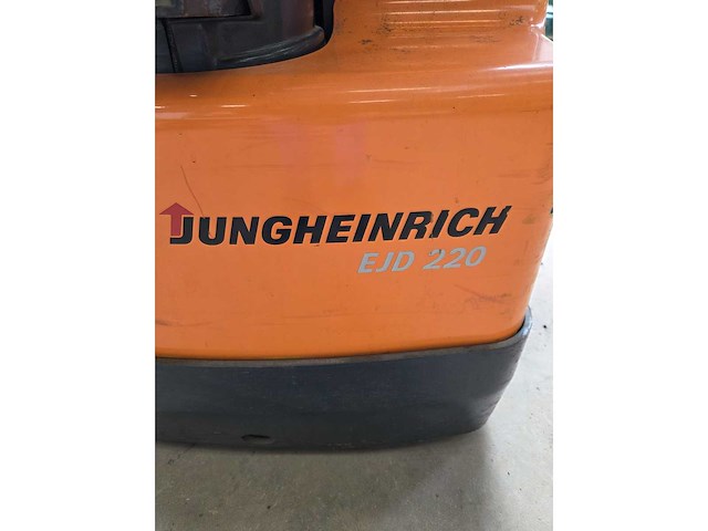 2009 jungheinrich ejd 220 elektrische palletwagen - afbeelding 4 van  5