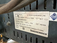 2009 jungheirich slt 100 24v 40a acculader - afbeelding 4 van  4