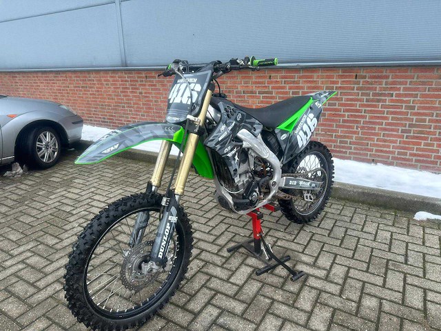 2009 kawasaki 250 motorfiets - afbeelding 1 van  8