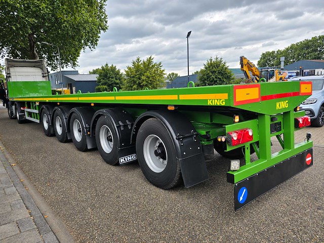 2009 king bp/5 5-assige ballastoplegger – 52.500 kg laadvermogen – tridec gestuurd - afbeelding 2 van  11