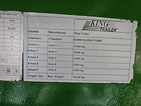 2009 king bp/5 5-assige ballastoplegger – 52.500 kg laadvermogen – tridec gestuurd - afbeelding 3 van  11