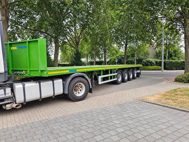 2009 king bp/5 5-assige ballastoplegger – 52.500 kg laadvermogen – tridec gestuurd - afbeelding 4 van  11